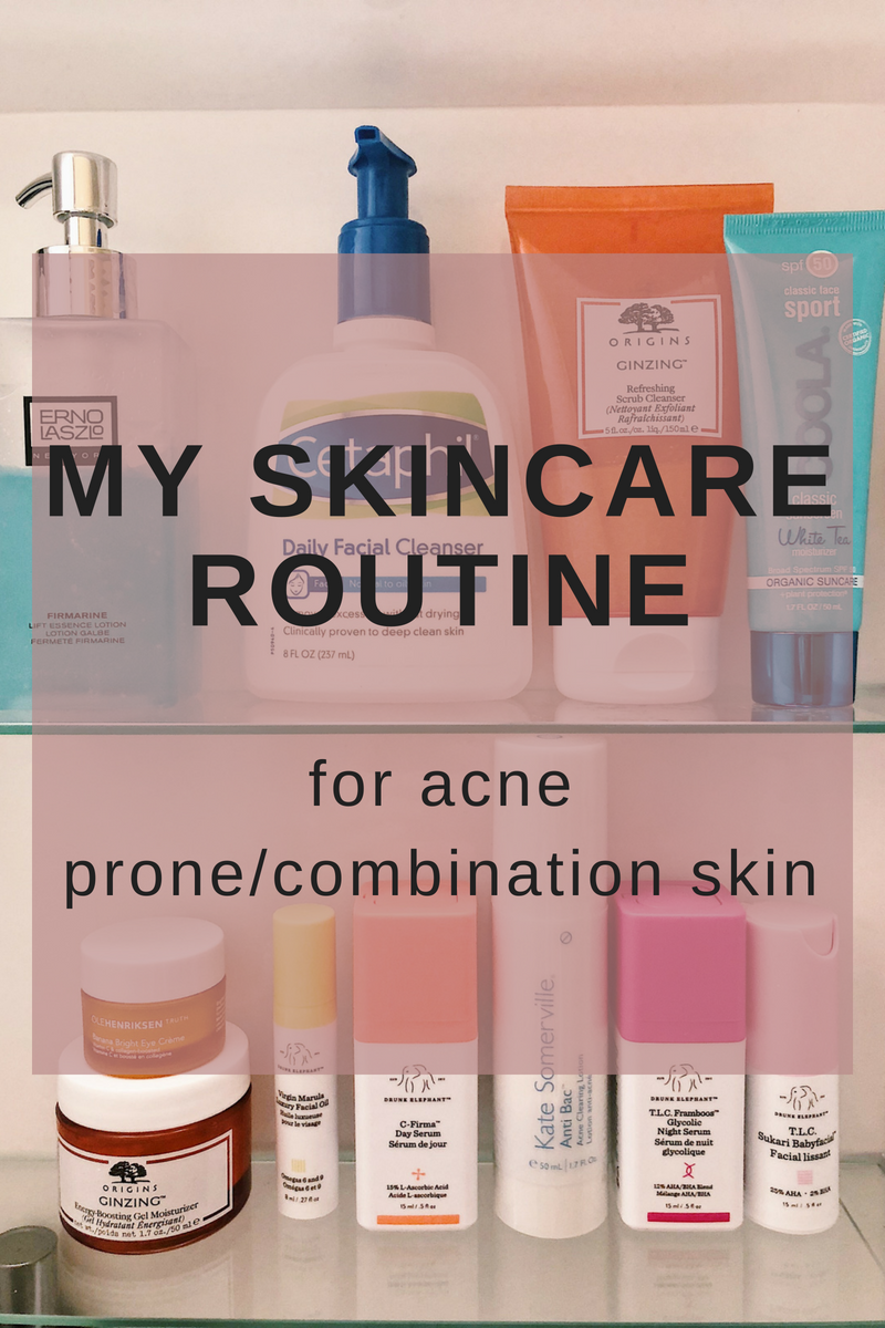 Adult acne is no joke. This is my current skincare routine, and all of the products that help me control breakouts, and feel great in my own skin!