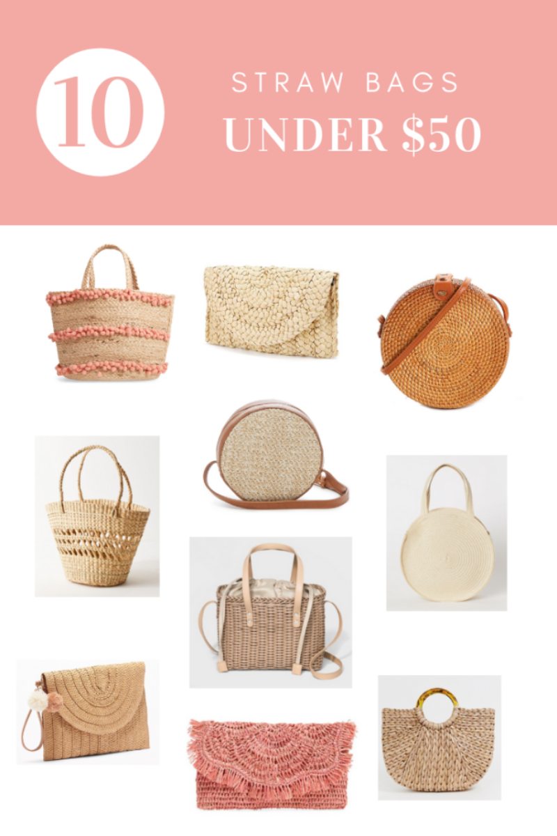 10 Straw Bags Under $50