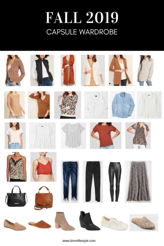 Fall Capsule Wardrobe | 60+ outfits from 30 pieces - KMM Lifestyle