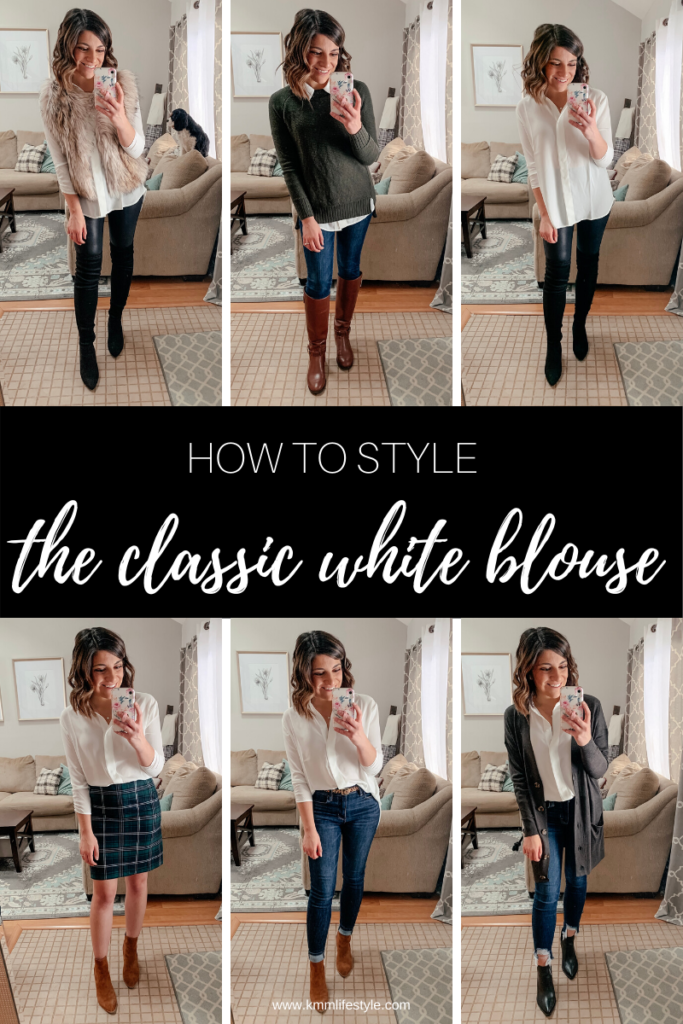 9 Ways to Style a Classic White Blouse | KMM Lifestyle