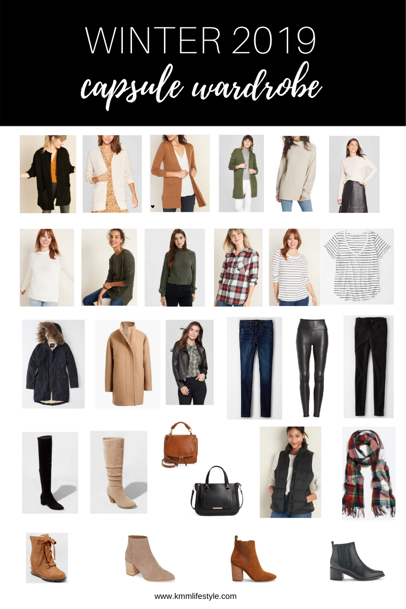 Winter Capsule Wardrobe  40+ Outfits from 27 Pieces - KMM Lifestyle