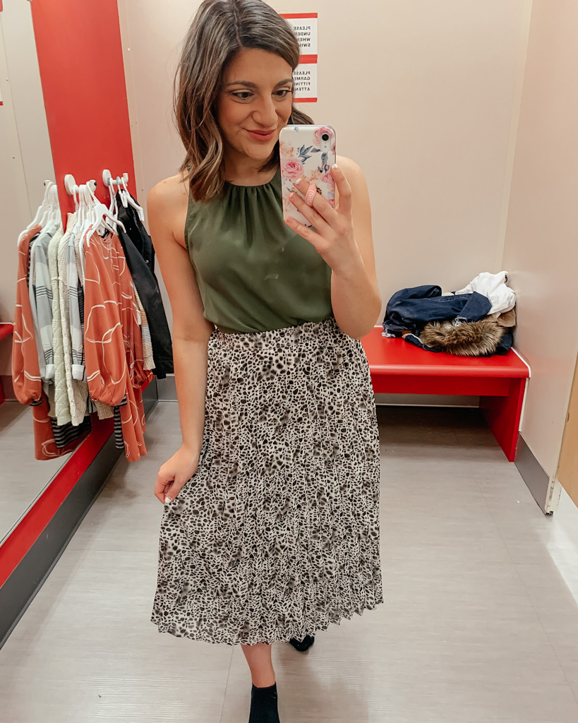 target midi skirt