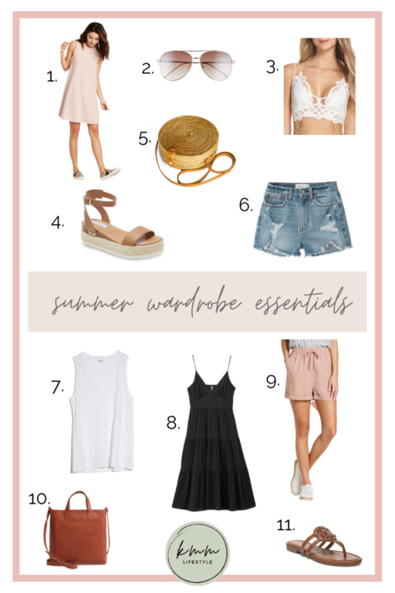 Summer wardrobe essentials