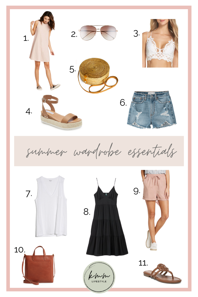 Summer Wardrobe Essentials KMM Lifestyle
