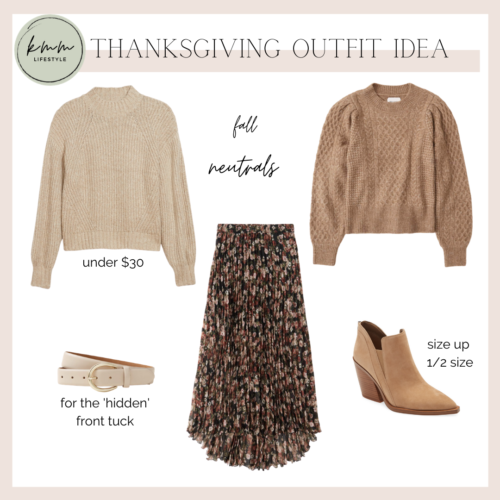 Thanksgiving Outfit Ideas - KMM Lifestyle