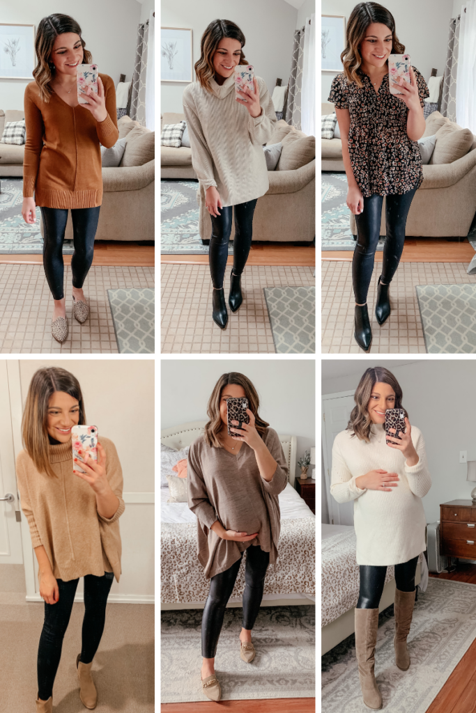 How To Style Long Sweaters With Leggings