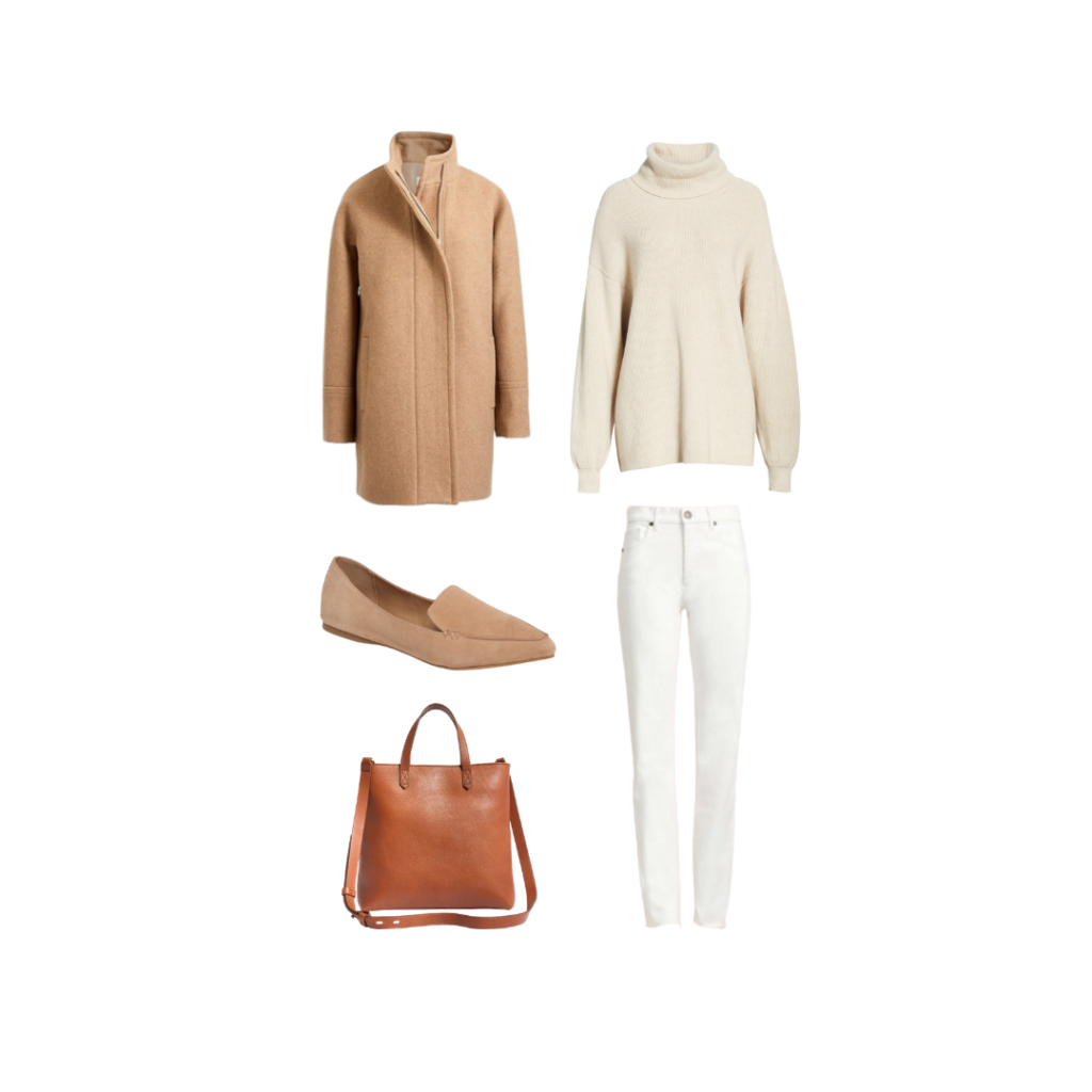 winter white capsule wardrobe outfit