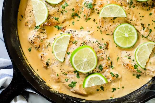 coconut lime chicken