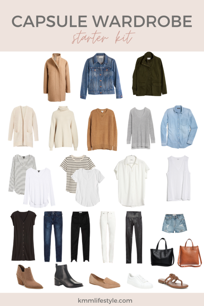 Work Capsule Wardrobe: 18 Pieces for Easy Dressing