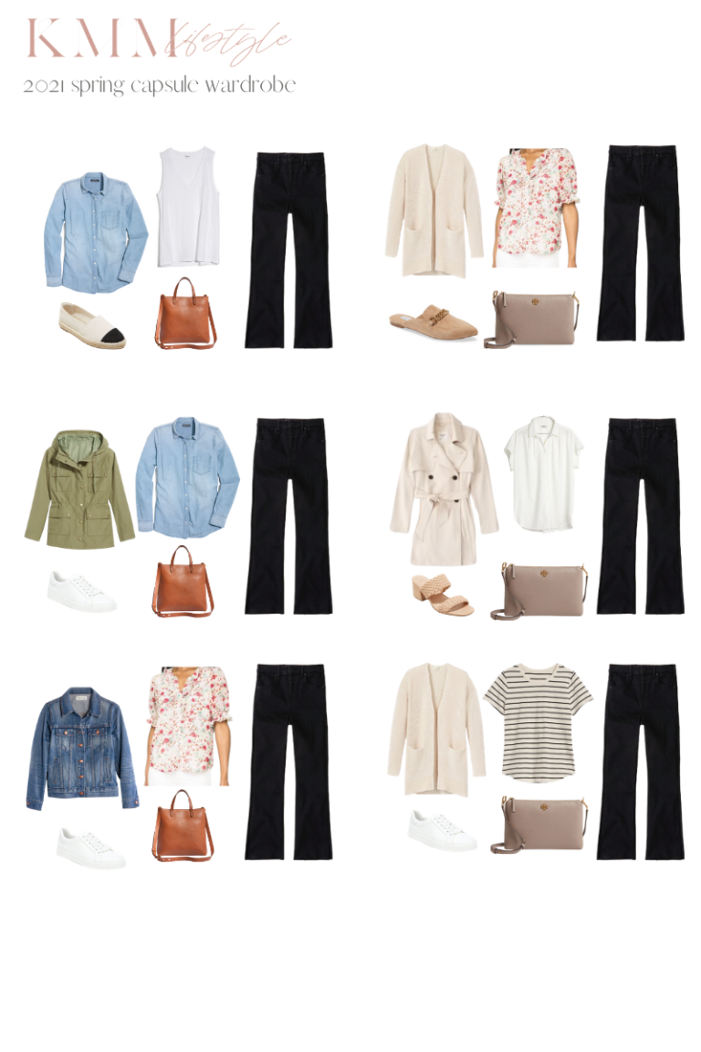 My 2021 Spring Capsule Wardrobe - KMM Lifestyle