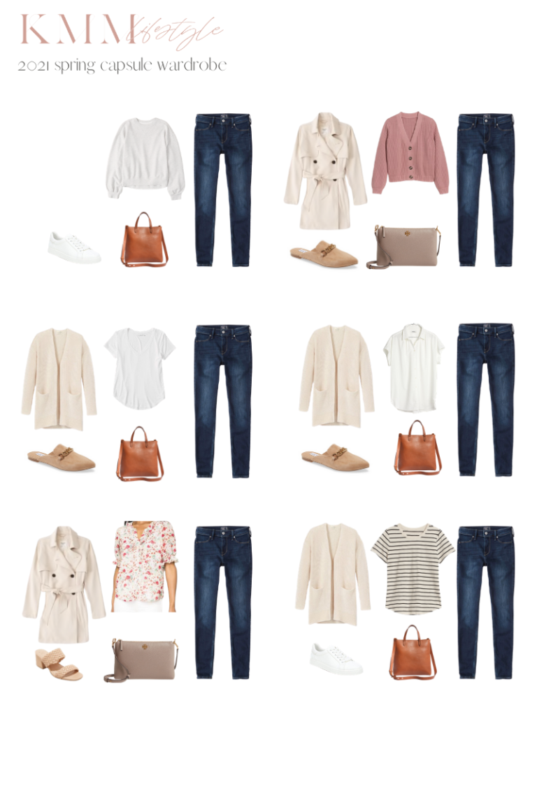 My 2021 Spring Capsule Wardrobe - KMM Lifestyle