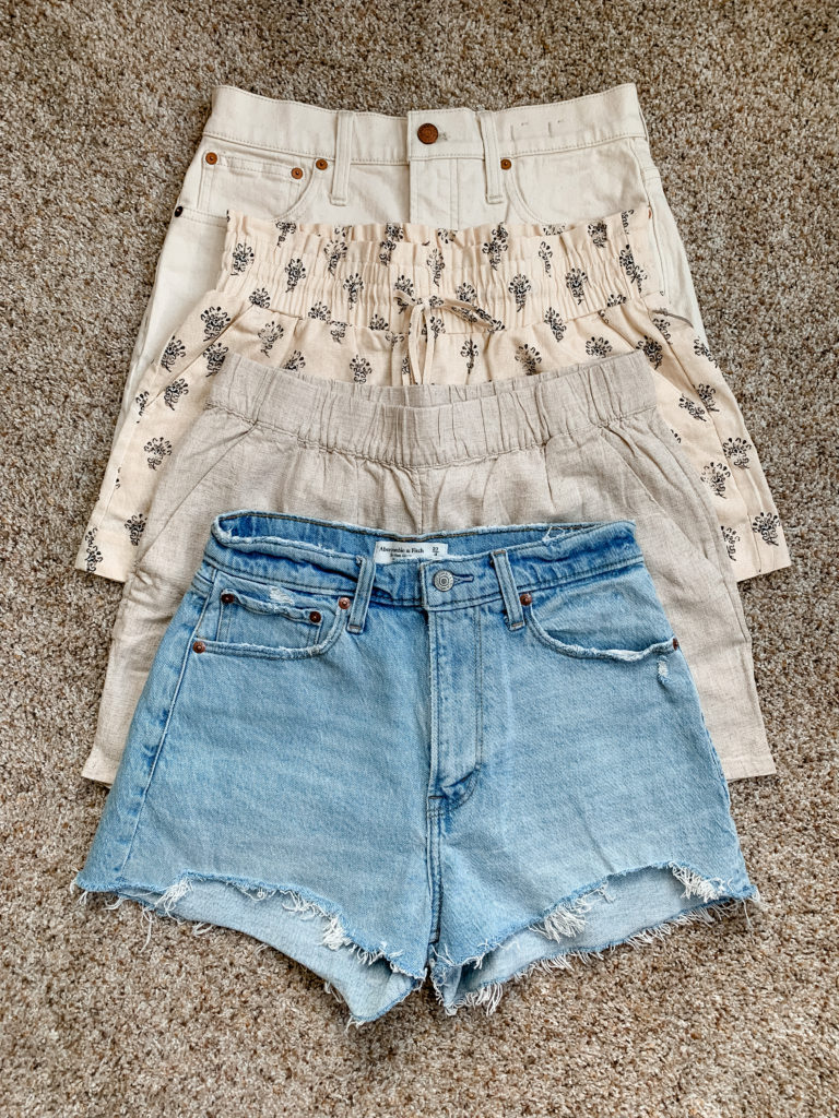 denim shorts main photo