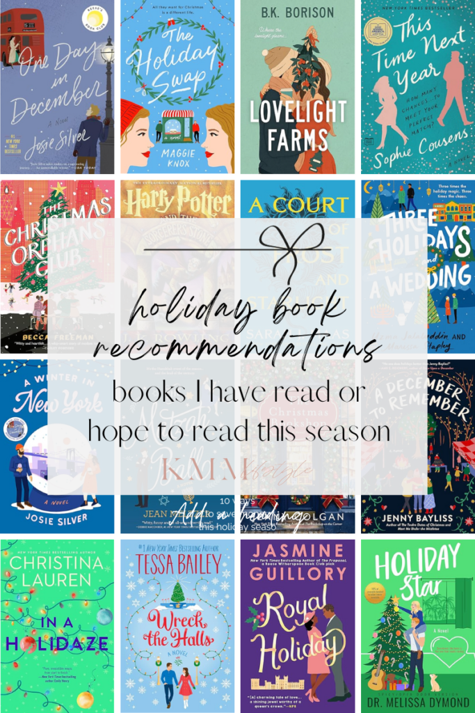 holiday book recommendations